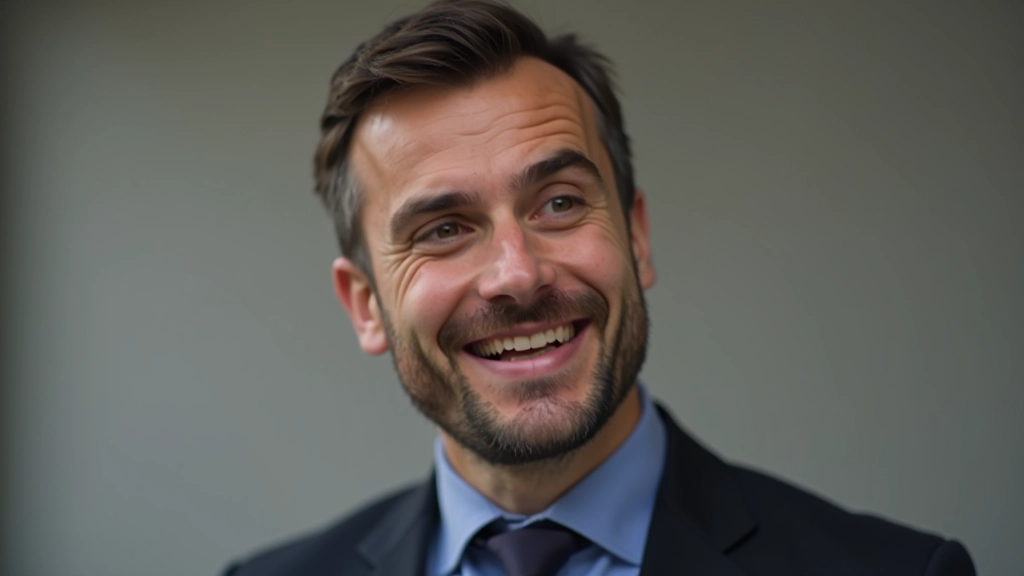 Primo piano di un oratore che stabilisce contatto visivo con il pubblico durante una presentazione importante